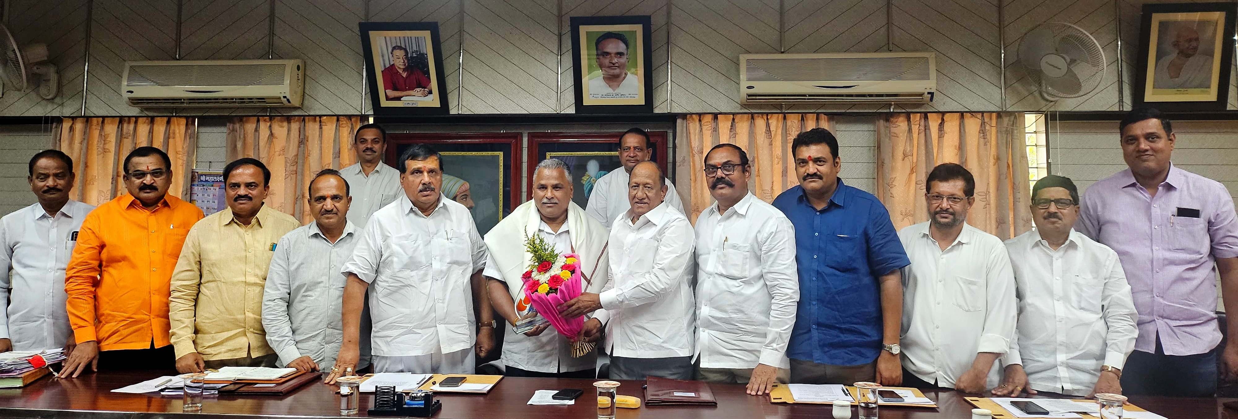 Arvind Joshi felicitated for his remarkable work in cow milk subsidy