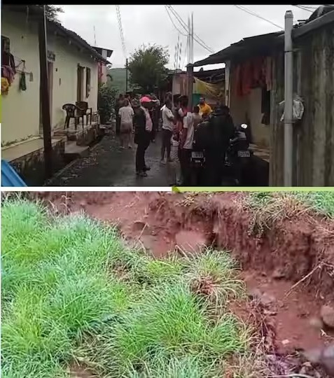 Migration of villagers from Dharwadi due to landslides in Panhala taluka