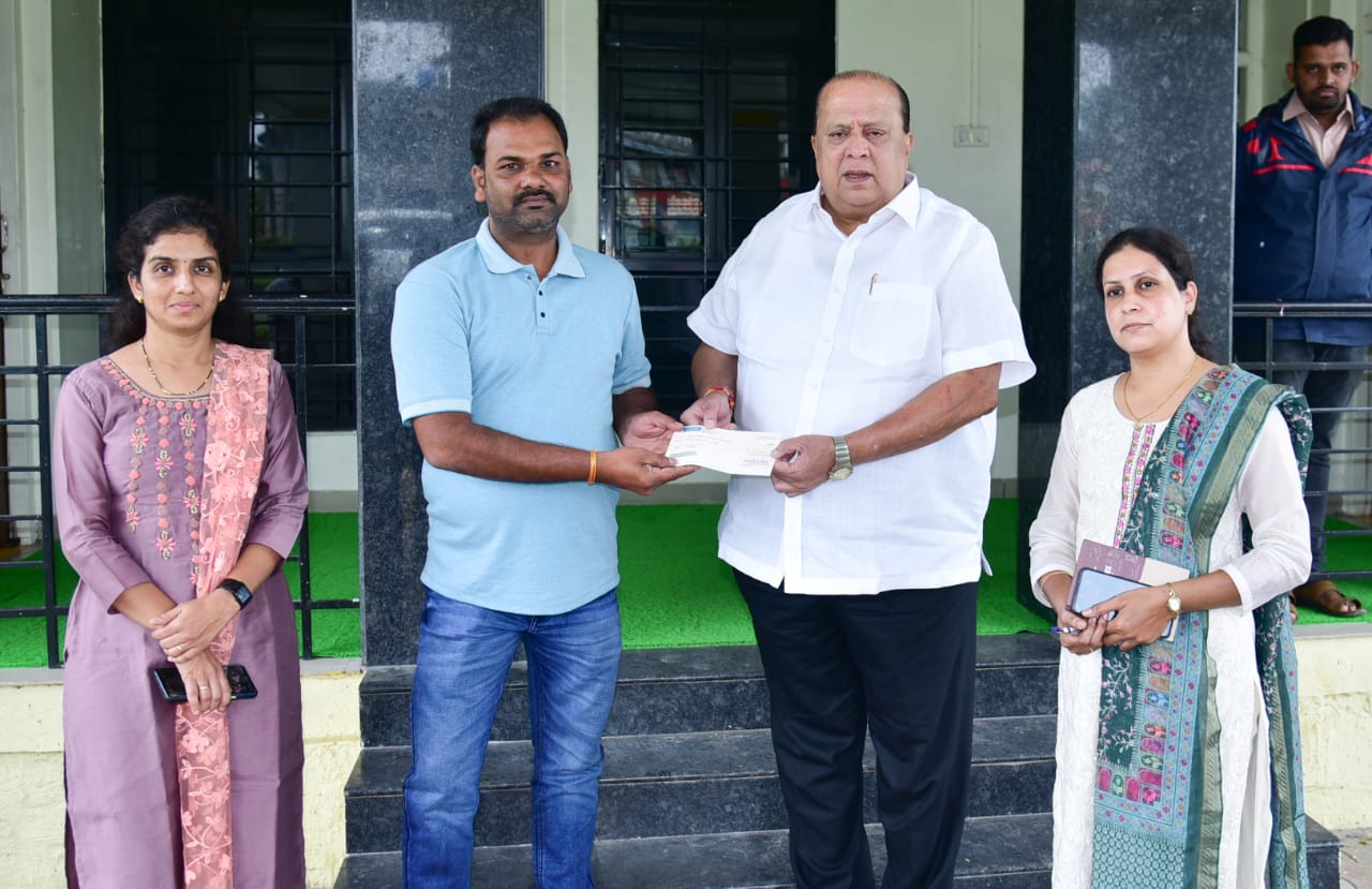 Three lakh rupees from the Chief Minister