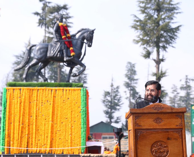 innogration of shivajimaharaj statue